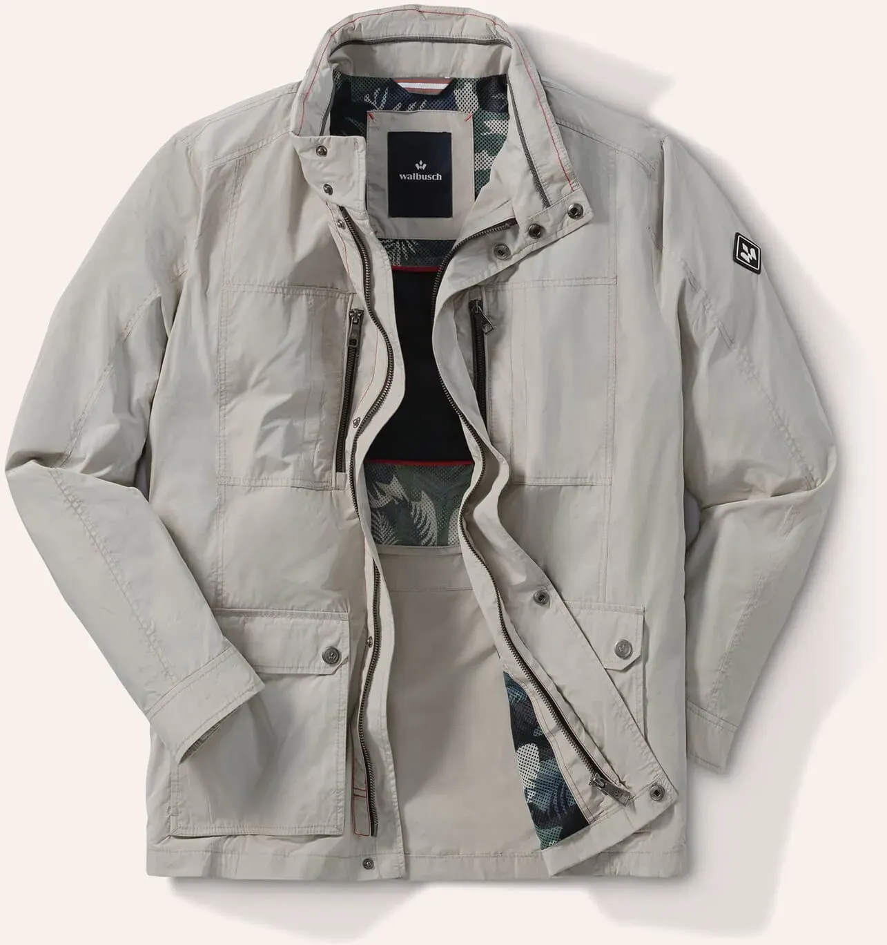 Walbusch Herren Expeditionsjacke Beige