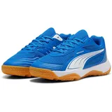 Puma Solarflash III Jr Indoor Court Shoe, Team Royal White, 33