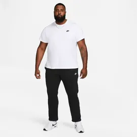 Nike Sportswear Club Kurzarm-T-Shirt White / Black 2XL Regular