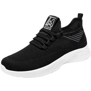 Stahlkappenschuhe Herren Sport Kochschuhe rutschfeste Schuhe Herren Küche Arbeitsschuhe Wasserfeste Air Cushion Koch Männer Berufsschuhe Non-Slip Chef OHNE-Stahlkappe Leicht Gartenschuhe Fitness - 43 EU
