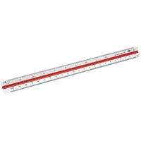 Wedo 5255001 Dreikantmaßstab (Architekt 1,