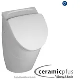 Villeroy & Boch O.NOVO Keramik Absaug Urinal mit Deckel und Ceramic Plus Beschichtung