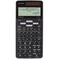Sharp EL-W506T Wissenschaftlicher Taschenrechner Tasche Display-Rechner Schwarz,