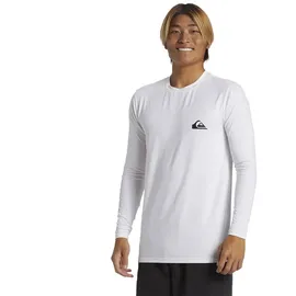 QUIKSILVER Surf Langarm-rashguard - White - L