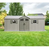 Lifetime Gerätehaus Neptun 2,43 x 6,1 x 2,41 m dunkelgrau