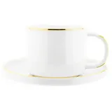 Mulex Kaffeetasse 0,2 l Weiß 12 St.