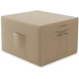 Husse für Klappmatratze Gästematratze 75x195x15, creme