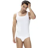 Mey Tagwäsche Serie Noblesse Herren Shirts ohne Arm Weiss M(5) - M