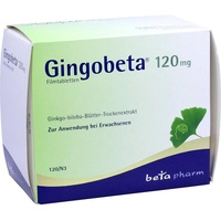 betapharm Arzneimittel GmbH Gingobeta 120 mg Filmtabletten