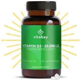 Vitabay Vitamin D3 Depot 20.000 I.E. Tabletten 120 St.