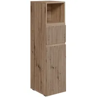 Vicco Midischrank Takumi 30 x 112,6 x 35 cm Beige/Braun