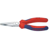 Knipex 30 15 140 Langbeckzange mit Mehrkomponenten-Hüllen verchromt 140 mm