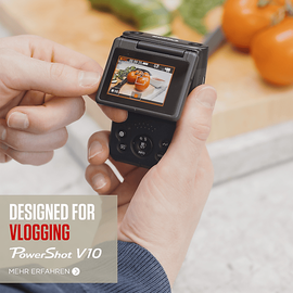 Canon PowerShot V10 Vlogging Kit silber (5946C009)