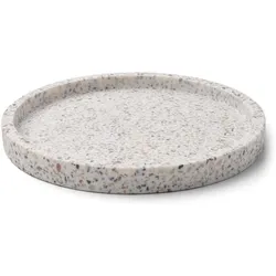 Humdakin - Terrazzo Tablett Ø 20 cm, natur