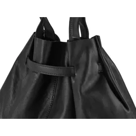 GREENBURRY Eva Nappa NR-2M in Black (16.7 Liter), Bucket Bag