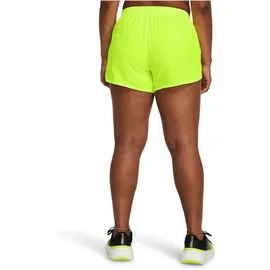 Under Armour Fly-By Shorts Damen 731 high vis yellow/high vis yellow/reflective M