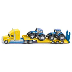 SIKU 1805 Farmer - LKW mit New Holland Traktoren