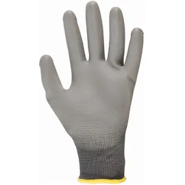 Stier Montagehandschuhe Polyester mit PU-Beschichtung grau Größe 9
