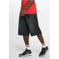 Rocawear Fri Baggy Kurze Jeans - Dark Blue Washed - 33