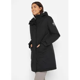 bonprix Funktionsparka mit Teddyfleece Schwarz L