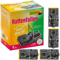 inseko Profi-Rattenfallen 4 x 1 St.