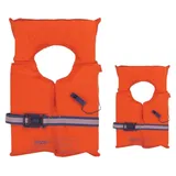 LALIZAS Rettungsweste SOLAS 74 Feststoff Schwimmweste Lifejacket Weste Boot - Groesse: Erwachsene > 55 kg - Orange