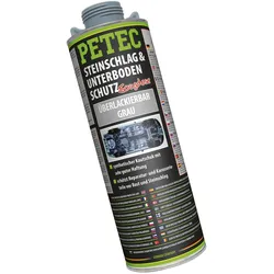 PETEC 73310 Steinschlag & Unterboden Schutz Grau 1000ml Langzeitschutz Rostschutz