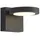 LUCANDE Außenwandleuchte Aluminium 11,8 cm 1 flammig schwarz