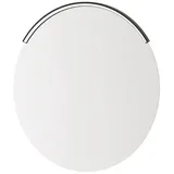 Kalb Material Für Möbel LED Spiegelleuchte gebogen 12V 6W 4000K IP44 Schwarz matt