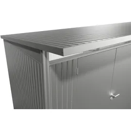 Biohort AvantGarde A1 1,8 x 1,8 m silber-metallic Doppeltür