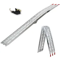 Trutzholm Auffahrrampe 228 cm 340 kg klappbar Aluminium gelocht silber 1 St.