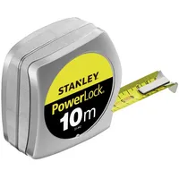 Stanley Bandmaß PowerLock® L.10m B.25mm mm/cm EG II Ku.Automatic SB