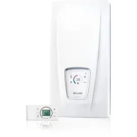 Clage DSX Touch Durchlauferhitzer 18-27kW, 400V max. 9.2-13,8l/min einstellbar mps mit Touch-Display, wlan, ies und ttc Servotronic, weiß