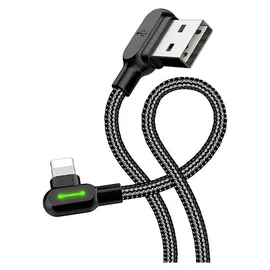 Mcdodo Schnell Gewinkelt Kabel 90 ° Led Blitz 1,2M - Schwarz