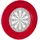 Relaxdays Dart Catchring R7 4-teilig Rot