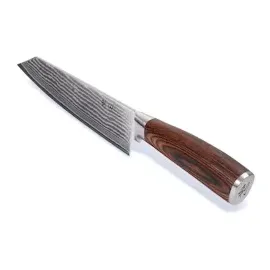 Wakoli EDIB Damast Chefmesser Kiritsuke I 20 cm Klinge I Pakkaholzgriff