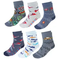 TupTam Kinder Socken Bunt Gemustert 6er Pack für Mädchen