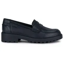 GEOX J Casey Girl C Moccasin, Black, 30 EU