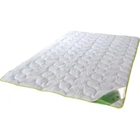 Glööckler Microfaserbettdecke KBT BETTWAREN "Greenfirst Anti-Milbe und Mücke", weiß, B:155cm L:220cm, Bezug: 100% Polyester, Bettdecken, Microfaserbettdecke