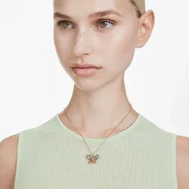 Swarovski Kette mit Anhänger Idyllia Mehrfarbig / Gold / Kristall
