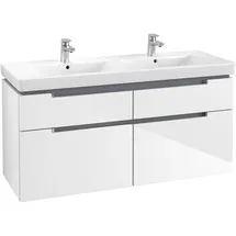 Villeroy & Boch Waschtischunterschrank 4 Auszüge 128,7 x 59 x 44,9 cm Weiß