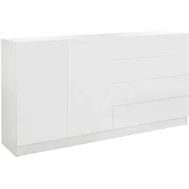 borchardt Möbel Vaasa 152 x 79 x 35 cm Weiß matt