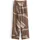 someday. Cevil Leaf Wide Leg Hose Braun 36