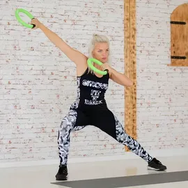 smovey Schwingringe ""Power"", Mit 4 Stahlkugeln, Grün