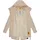 Ragwear leichter Damen Übergangsparka langer Regenmantel wasserdicht und atmungsaktiv mit großer Kapuze Begonia YOUMODO Sand Gr.