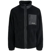 JACK & JONES Teddyjacke in schwarz - XL