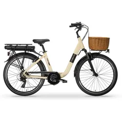 MBM Elektro-Citybike RHEA  28 Zoll, creme 46