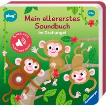 Ravensburger Play+ Mein allererstes Soundbuch Im Dschungel - ab 12 Monate