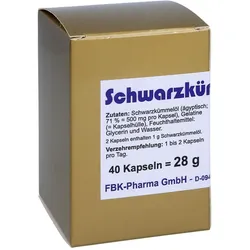 Schwarz Kümmel Oel