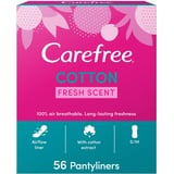 Carefree, 3D comfort, Slipeinlagen luftdurchlässig mit Frischeduft, 58er Packung